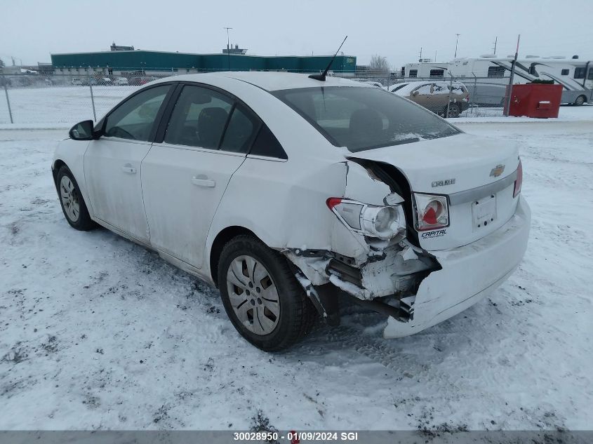 2012 Chevrolet Cruze Lt VIN: 1G1PF5SC7C7221682 Lot: 30028950