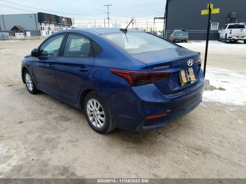 2019 Hyundai Accent Se/Sel VIN: 3KPC24A37KE063419 Lot: 30026014