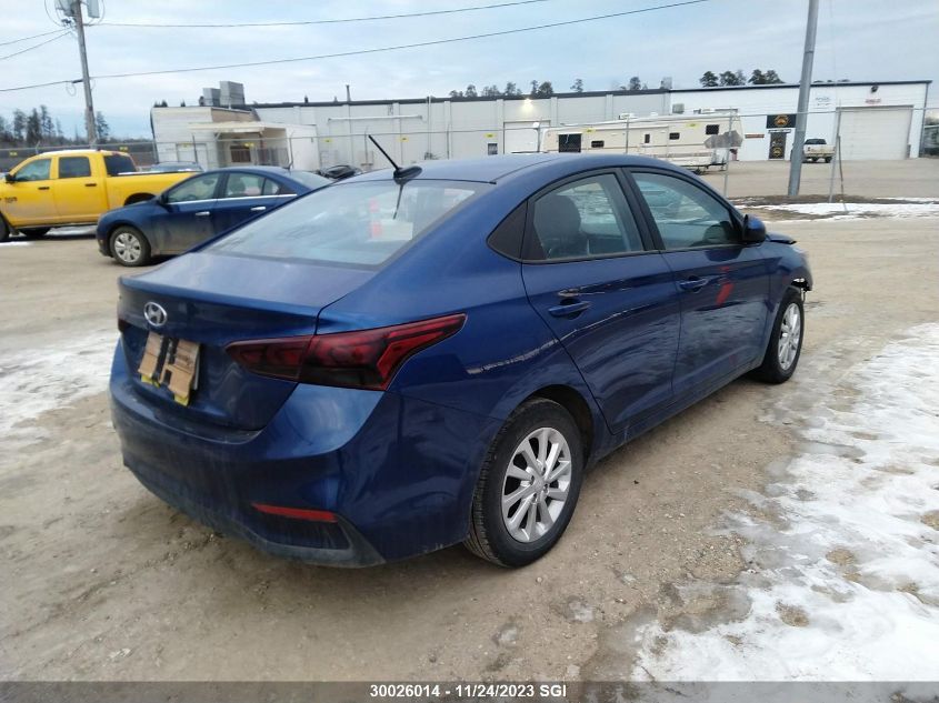 2019 Hyundai Accent Se/Sel VIN: 3KPC24A37KE063419 Lot: 30026014