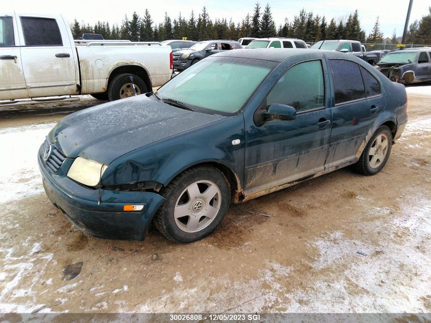 2001 Volkswagen Jetta Gls Tdi VIN: 3VWSP29M51M162059 Lot: 30026808