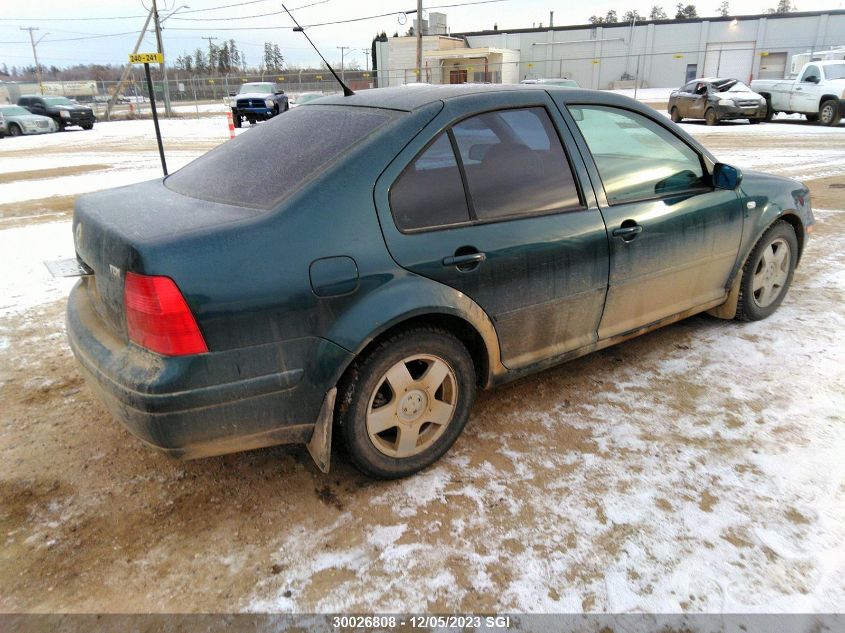 2001 Volkswagen Jetta Gls Tdi VIN: 3VWSP29M51M162059 Lot: 30026808