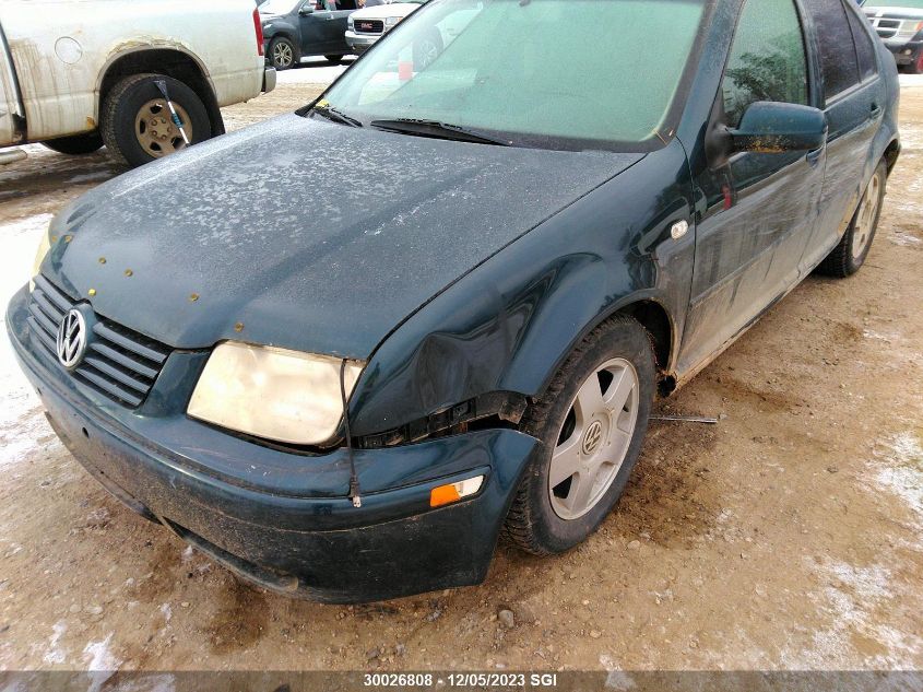 2001 Volkswagen Jetta Gls Tdi VIN: 3VWSP29M51M162059 Lot: 30026808