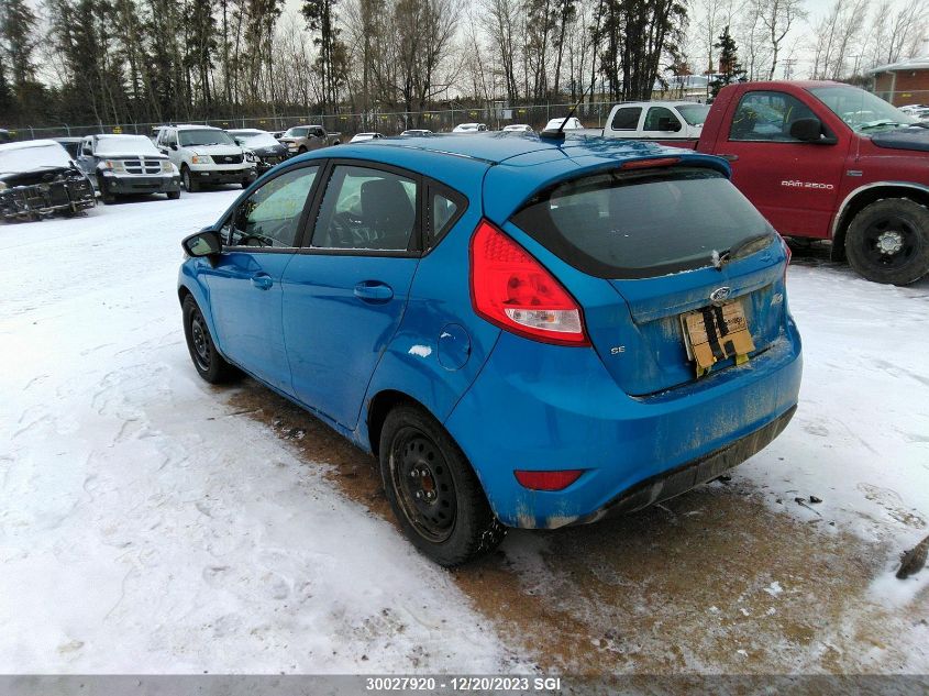 2012 Ford Fiesta Se VIN: 3FADP4EJ2CM169272 Lot: 30027920