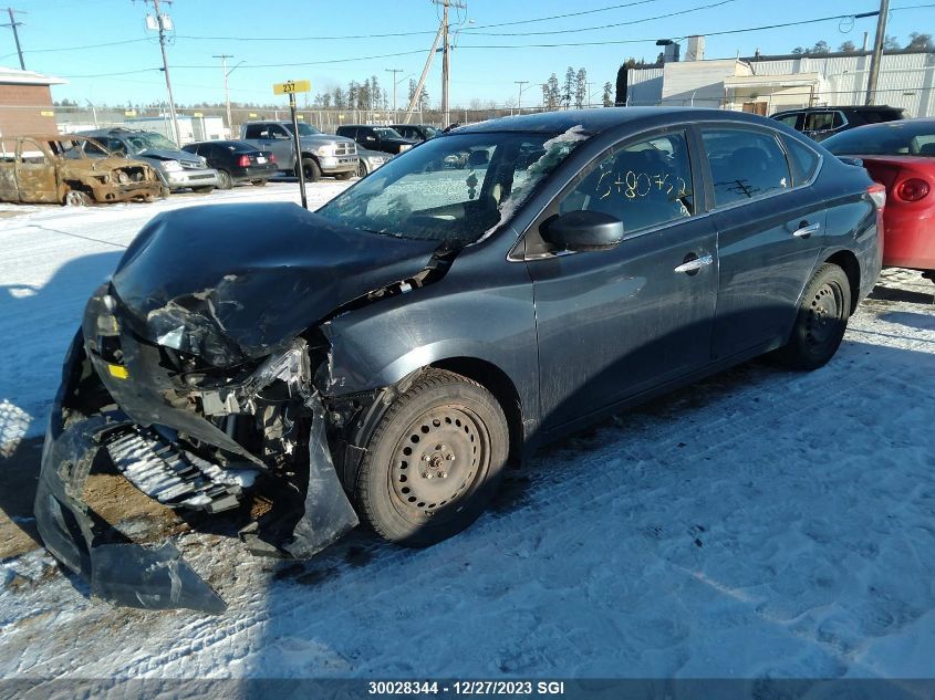 2014 Nissan Sentra S/Sv/Sr/Sl VIN: 3N1AB7AP3EL637593 Lot: 30028344