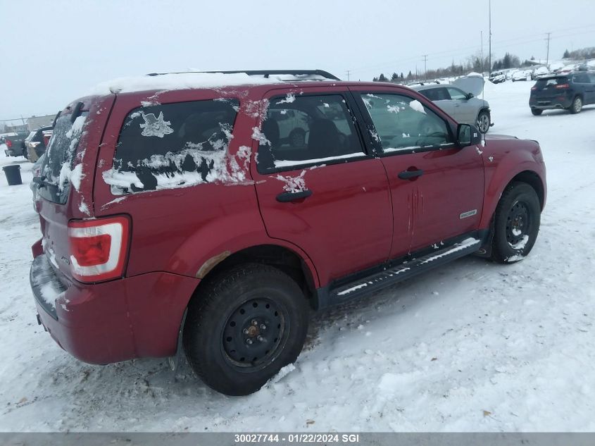 2008 Ford Escape Xlt VIN: 1FMCU931X8KB97586 Lot: 30027744