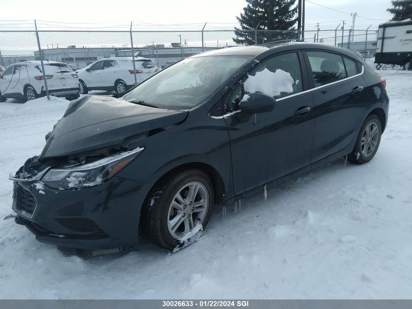 2018 Chevrolet Cruze Lt VIN: 3G1BH6SEXJS519668 Lot: 30026633