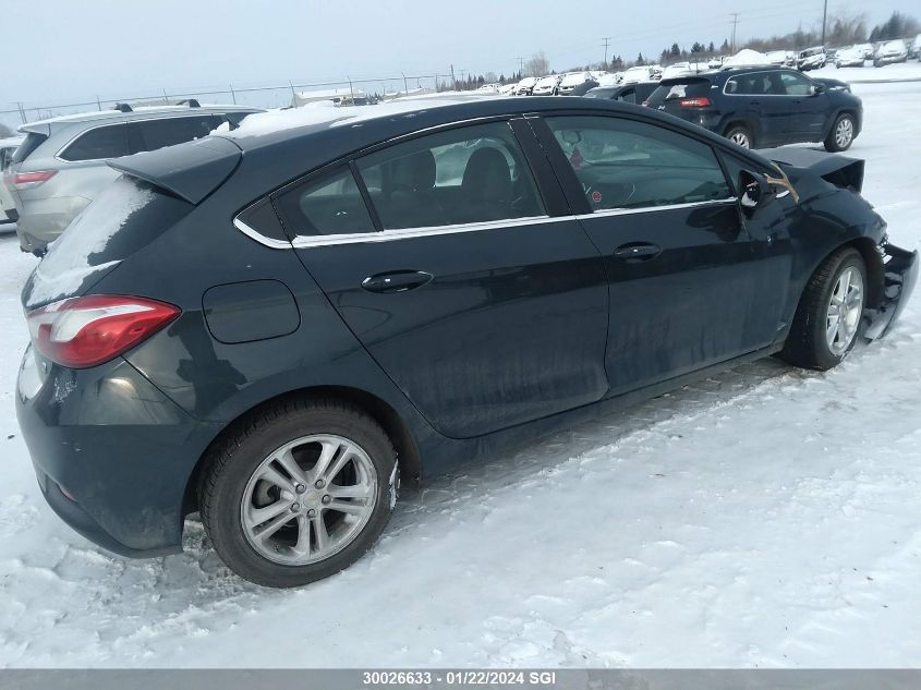 2018 Chevrolet Cruze Lt VIN: 3G1BH6SEXJS519668 Lot: 30026633