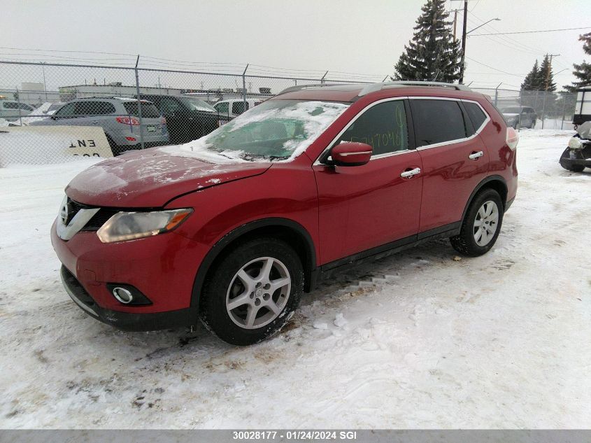 2015 Nissan Rogue S/Sl/Sv VIN: 5N1AT2MV1FC797469 Lot: 30028177