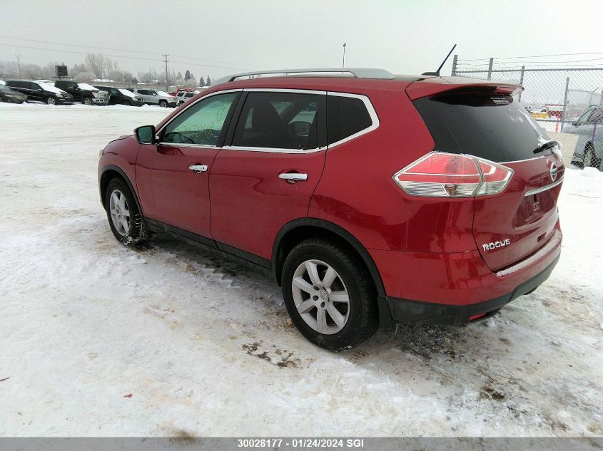 2015 Nissan Rogue S/Sl/Sv VIN: 5N1AT2MV1FC797469 Lot: 30028177