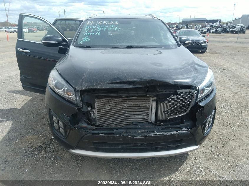 2016 Kia Sorento Sx/Sx Limited VIN: 5XYPKDA19GG039794 Lot: 30030634