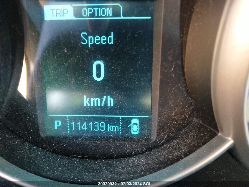 2014 Chevrolet Cruze Lt VIN: 1G1PC5SB1E7341660 Lot: 30029932