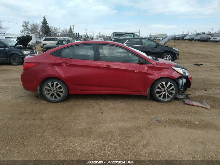 2017 Hyundai Accent Se VIN: KMHCT4AEXHU206335 Lot: 51659494