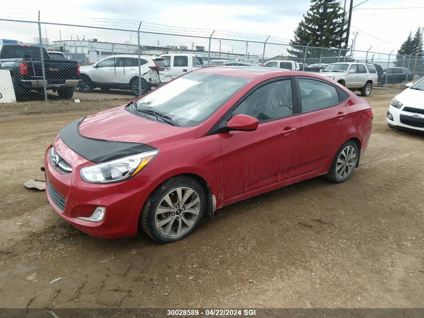 2017 Hyundai Accent Se VIN: KMHCT4AEXHU206335 Lot: 51659494