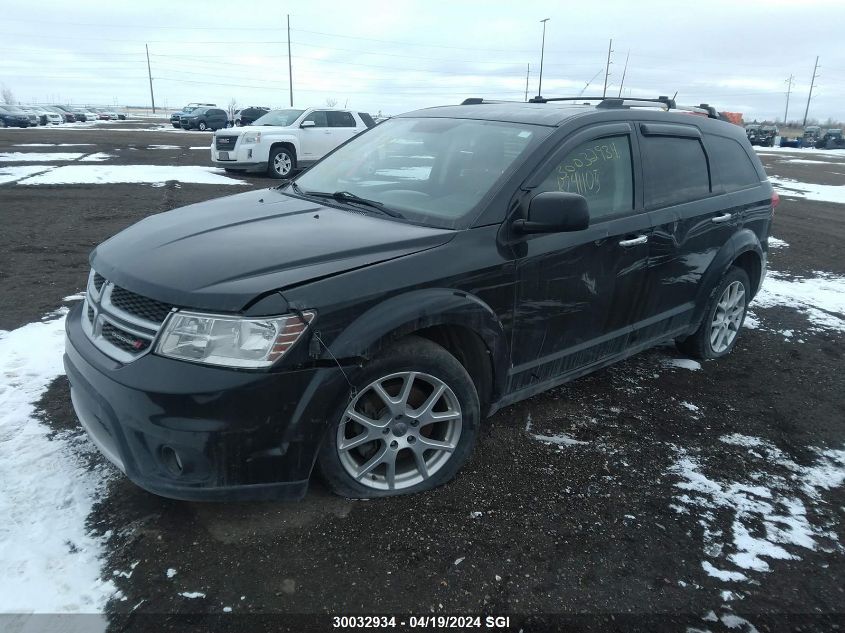 2013 Dodge Journey R/T VIN: 3C4PDDFG3DT615262 Lot: 30032934