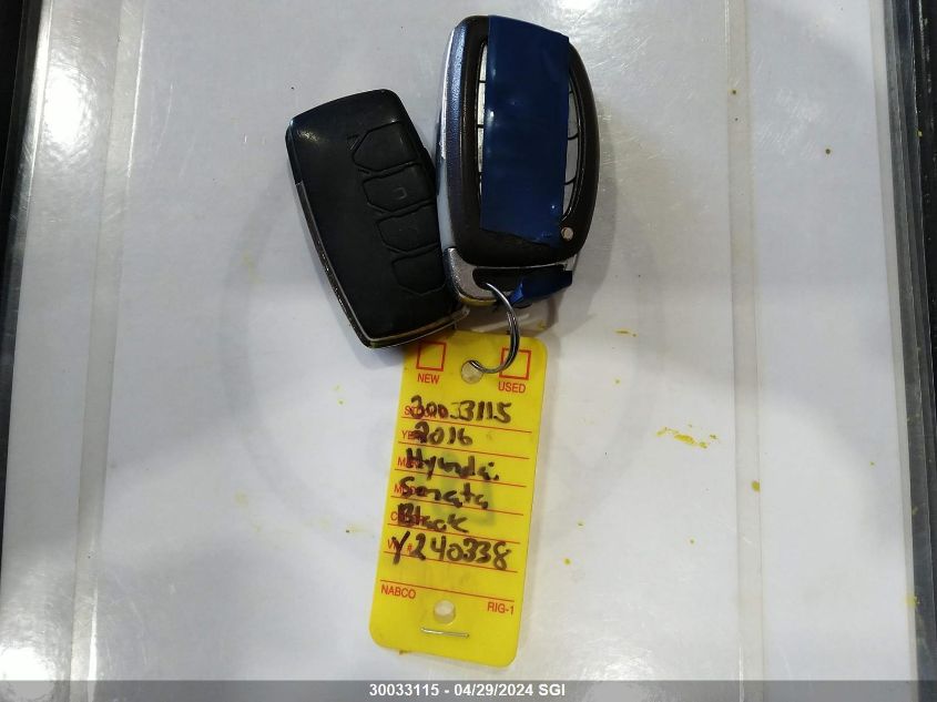 2016 Hyundai Sonata Sport/Limited VIN: 5NPE34AF3GH428276 Lot: 30033115