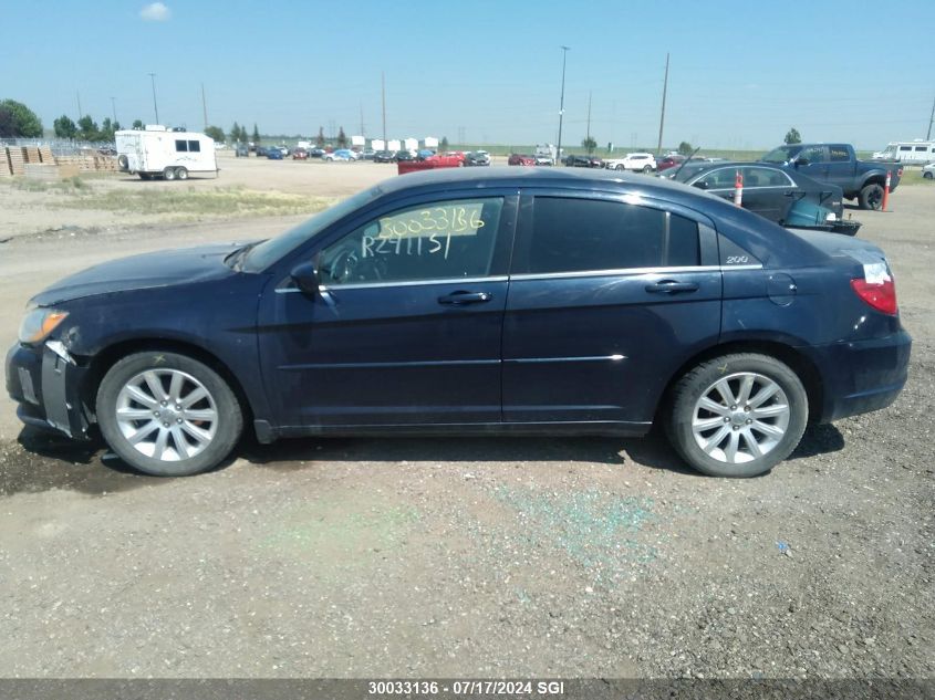 2014 Chrysler 200 Lx VIN: 1C3CCBAB3EN117019 Lot: 30033136