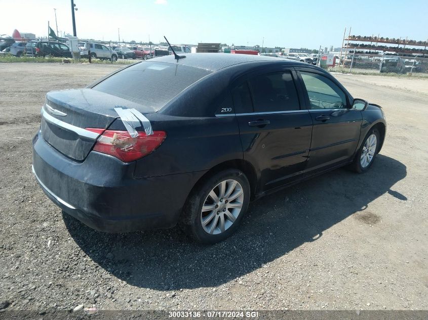 2014 Chrysler 200 Lx VIN: 1C3CCBAB3EN117019 Lot: 30033136