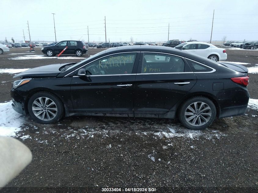 2016 Hyundai Sonata Se VIN: 5NPE24AFXGH347617 Lot: 30033404