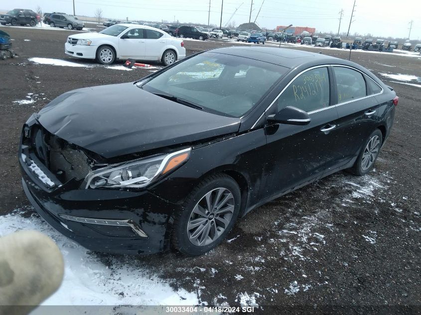 2016 Hyundai Sonata Se VIN: 5NPE24AFXGH347617 Lot: 30033404