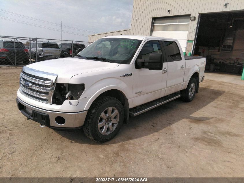 2013 Ford F150 Supercrew VIN: 1FTFW1ET8DFA95301 Lot: 30033717