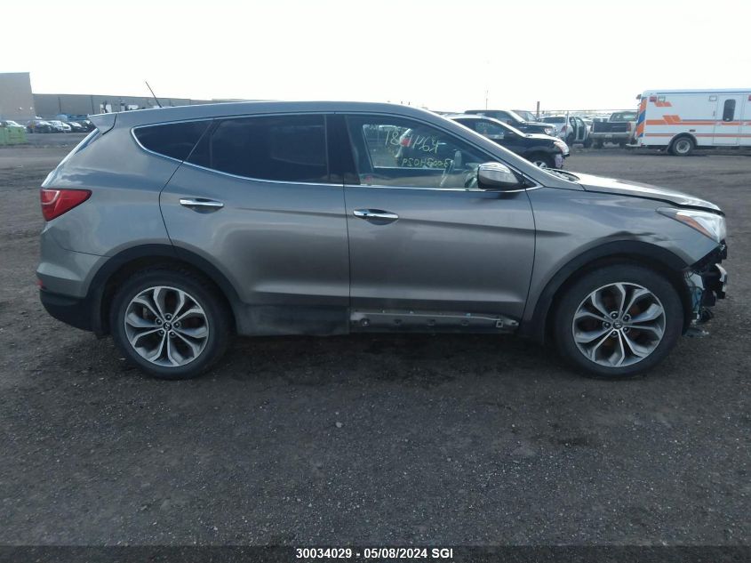 2013 Hyundai Santa Fe Sport VIN: 5XYZUDLA9DG017144 Lot: 30034029