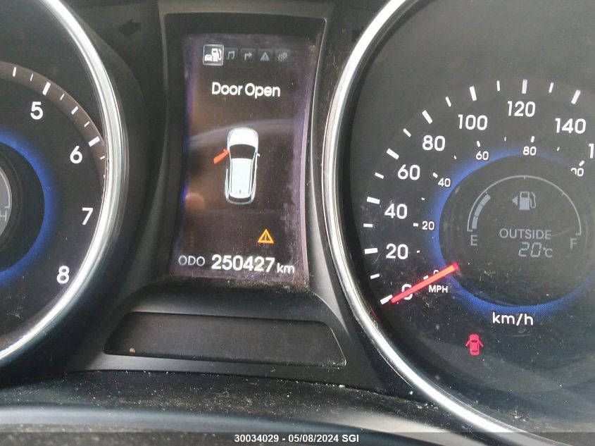 2013 Hyundai Santa Fe Sport VIN: 5XYZUDLA9DG017144 Lot: 30034029