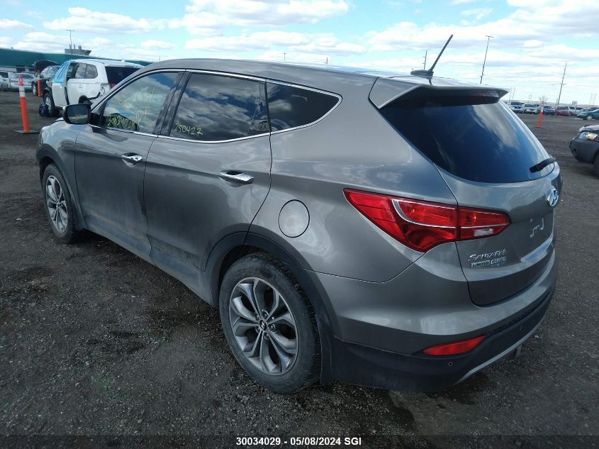 2013 Hyundai Santa Fe Sport VIN: 5XYZUDLA9DG017144 Lot: 30034029