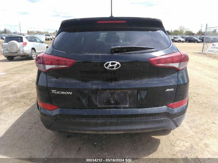 2017 Hyundai Tucson Limited/Sport And Eco/Se VIN: KM8J3CA40HU484816 Lot: 30034212