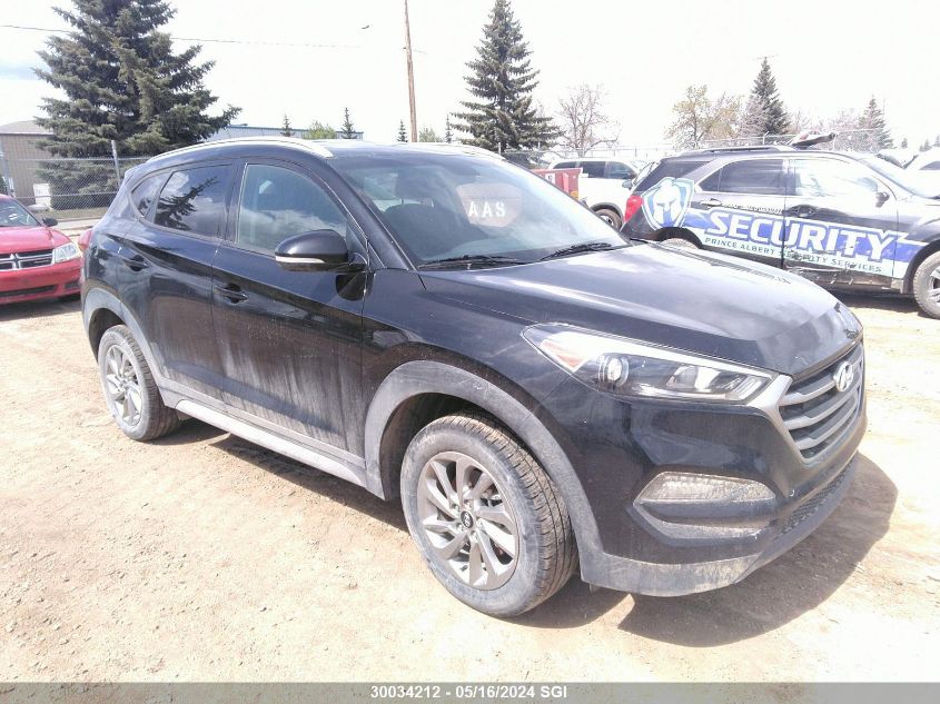 2017 Hyundai Tucson Limited/Sport And Eco/Se VIN: KM8J3CA40HU484816 Lot: 30034212