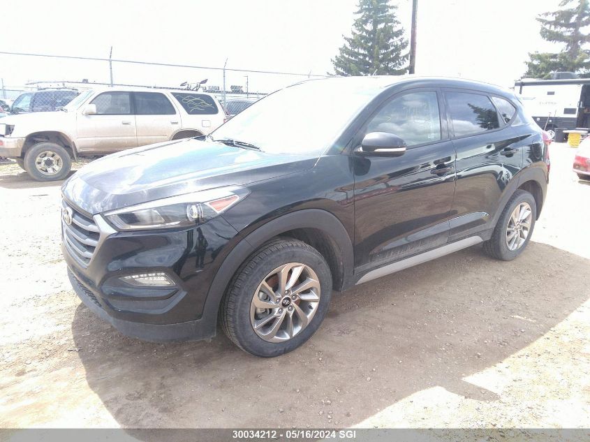 2017 Hyundai Tucson Limited/Sport And Eco/Se VIN: KM8J3CA40HU484816 Lot: 30034212