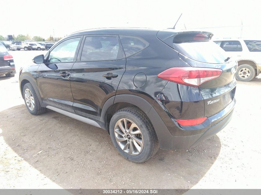 2017 Hyundai Tucson Limited/Sport And Eco/Se VIN: KM8J3CA40HU484816 Lot: 30034212