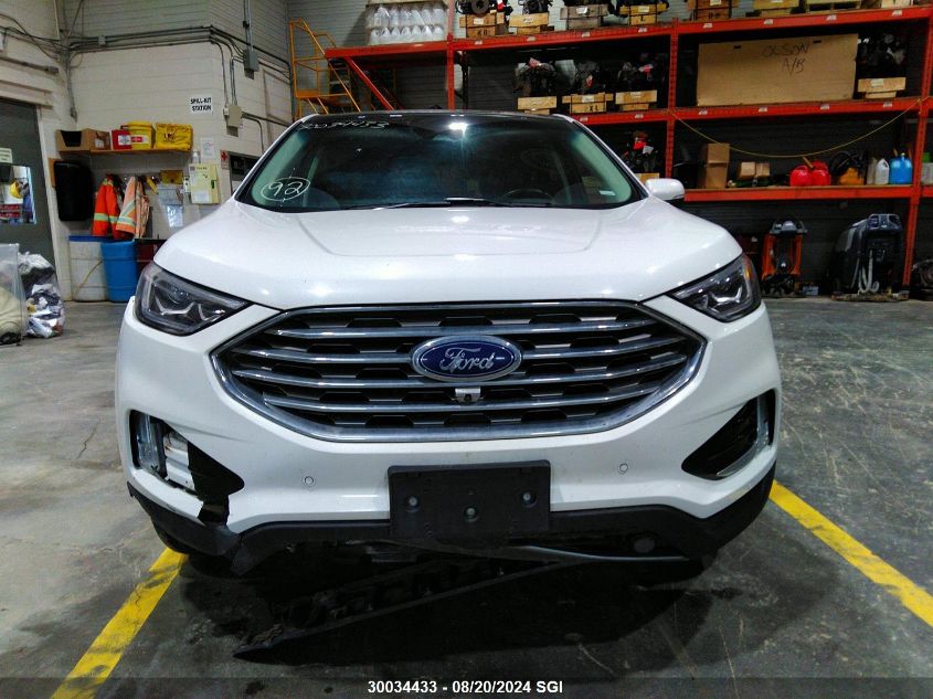 2020 Ford Edge Titanium VIN: 2FMPK4K91LBA77082 Lot: 30034433