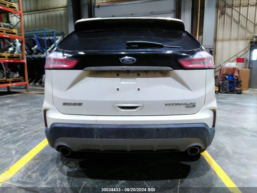 2020 Ford Edge Titanium VIN: 2FMPK4K91LBA77082 Lot: 30034433
