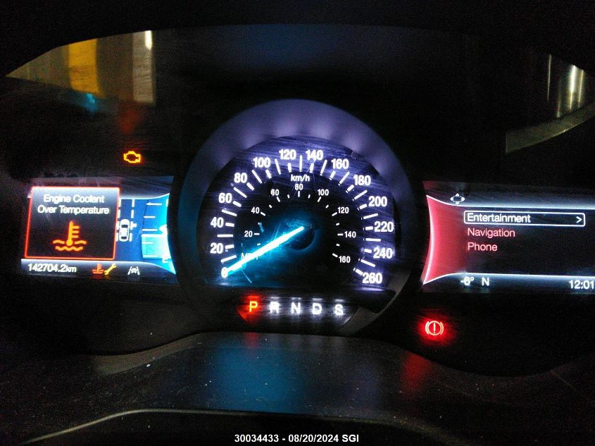 2020 Ford Edge Titanium VIN: 2FMPK4K91LBA77082 Lot: 30034433