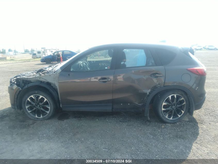 2016 Mazda Cx-5 Gt VIN: JM3KE4DYXG0745776 Lot: 30034509