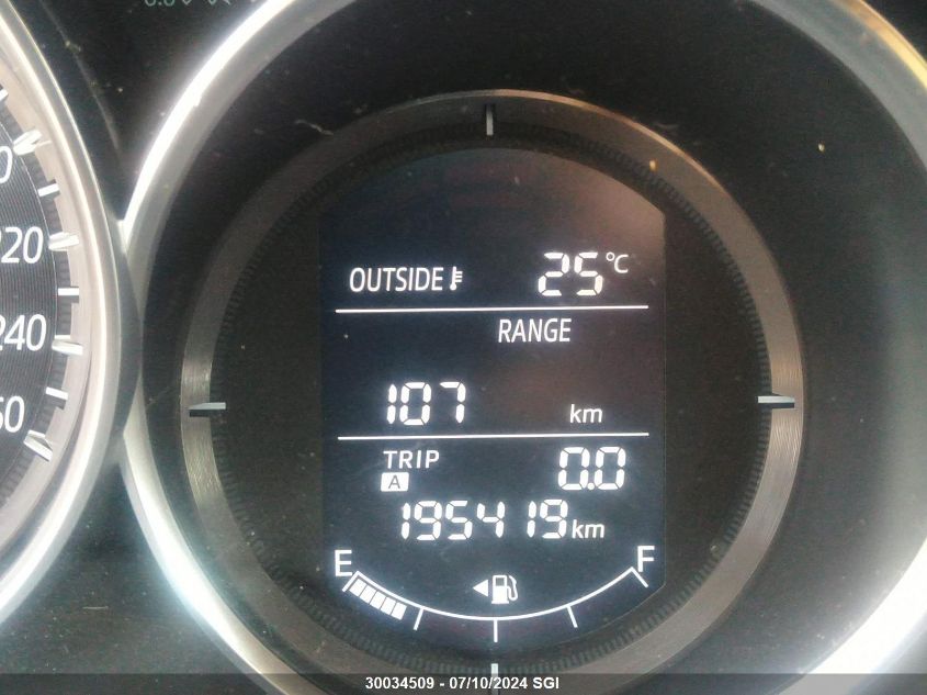 2016 Mazda Cx-5 Gt VIN: JM3KE4DYXG0745776 Lot: 30034509