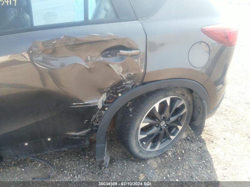 2016 Mazda Cx-5 Gt VIN: JM3KE4DYXG0745776 Lot: 30034509