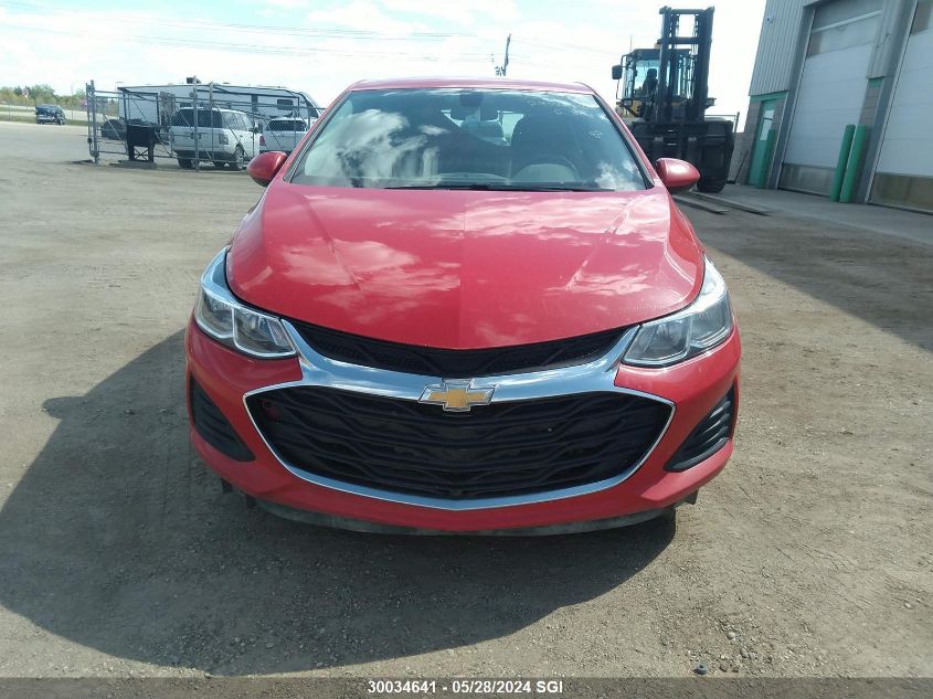 2019 Chevrolet Cruze Ls VIN: 3G1BC6SM3KS522919 Lot: 30034641