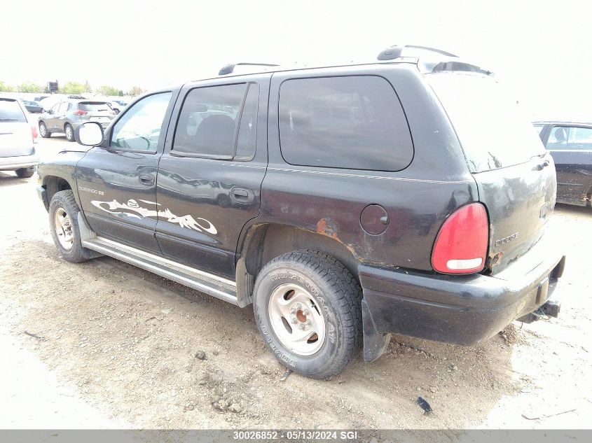 1998 Dodge Durango VIN: 1B4HS28Z3WF150859 Lot: 30026852