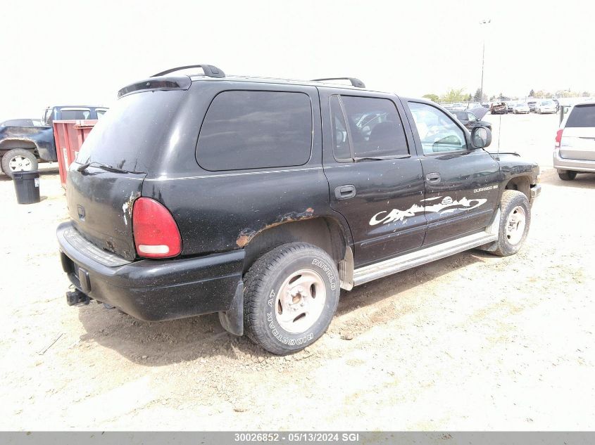 1998 Dodge Durango VIN: 1B4HS28Z3WF150859 Lot: 30026852