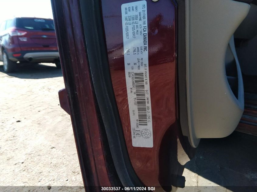 2017 Dodge Grand Caravan Cvp/Sxt VIN: 2C4RDGBG0HR854311 Lot: 30033537