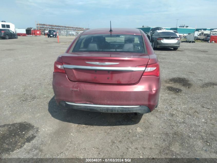 2012 Chrysler 200 Lx VIN: 1C3CCBABXCN282871 Lot: 30034831