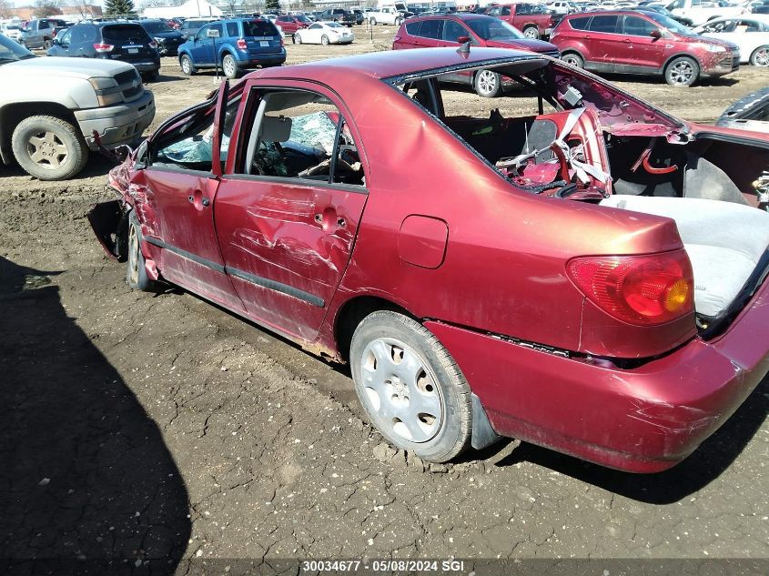 2003 Toyota Corolla Ce/Le/S VIN: 2T1BR32E73C749879 Lot: 30034677