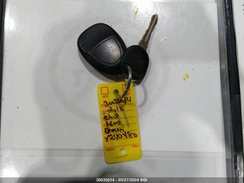 2012 Chevrolet Silverado K1500 Lt VIN: 3GCPKSE73CG270754 Lot: 30035014