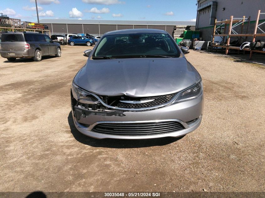 2015 Chrysler 200 Limited VIN: 1C3CCCAB9FN506836 Lot: 30035048