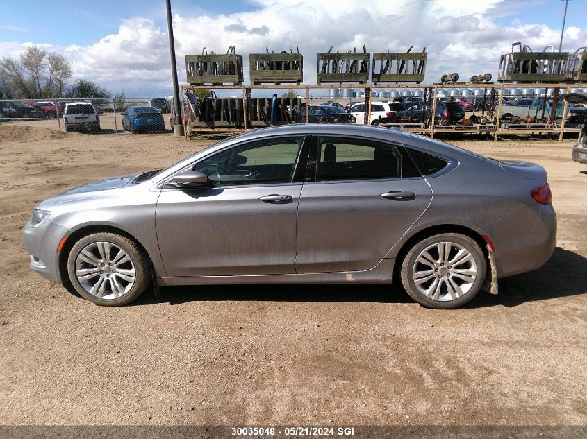 2015 Chrysler 200 Limited VIN: 1C3CCCAB9FN506836 Lot: 30035048