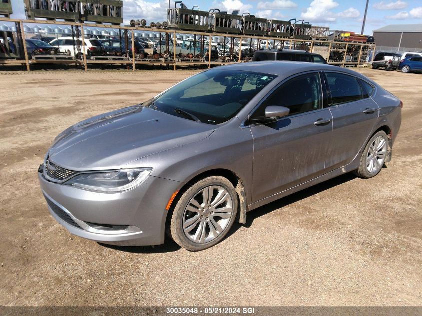 2015 Chrysler 200 Limited VIN: 1C3CCCAB9FN506836 Lot: 30035048