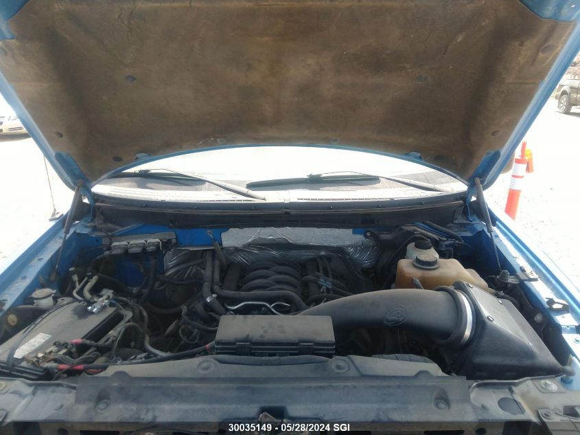 2013 Ford F150 Supercrew VIN: 1FTFW1EF5DFA83343 Lot: 30035149