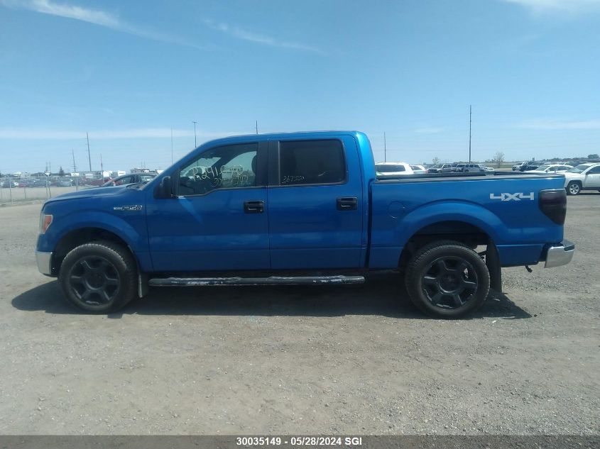 2013 Ford F150 Supercrew VIN: 1FTFW1EF5DFA83343 Lot: 30035149