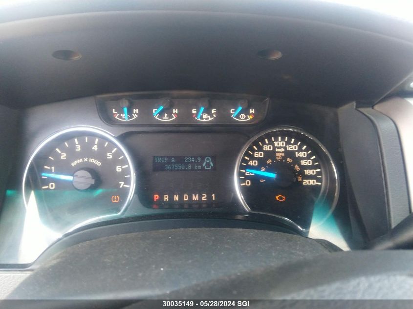 2013 Ford F150 Supercrew VIN: 1FTFW1EF5DFA83343 Lot: 30035149